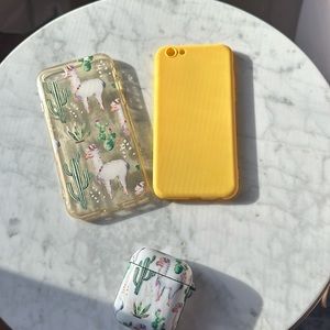PACK OF 2 IPHONE CASES WITH AIRPOD CASE (does not include Airpods or iPhone)